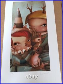 Katie Olivias Limited Edition Signed Print. New In Perfect Condition Rare Piece