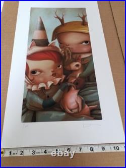 Katie Olivias Limited Edition Signed Print. New In Perfect Condition Rare Piece