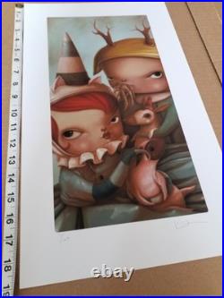 Katie Olivias Limited Edition Signed Print. New In Perfect Condition Rare Piece