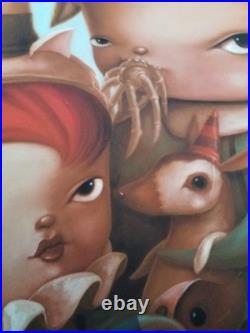 Katie Olivias Limited Edition Signed Print. New In Perfect Condition Rare Piece