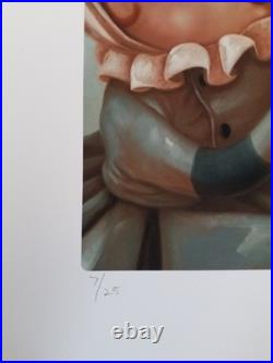 Katie Olivias Limited Edition Signed Print. New In Perfect Condition Rare Piece