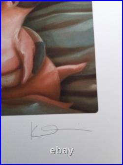 Katie Olivias Limited Edition Signed Print. New In Perfect Condition Rare Piece