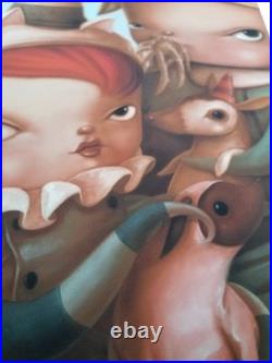 Katie Olivias Limited Edition Signed Print. New In Perfect Condition Rare Piece