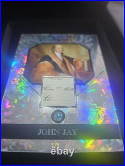 Keepsake Edition John Jay Relic Card Limited Edition 1/1, Piece of History