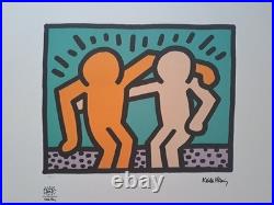 Keith Haring Signed Friendship Certificate