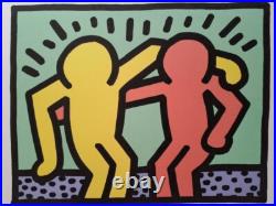 Keith Haring Signed Friendship Certificate