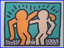 Keith Haring Signed Friendship Certificate