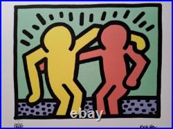 Keith Haring Signed Friendship Certificate