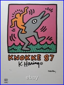 Keith Haring Signed Knokke 87 Certificate