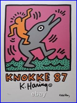 Keith Haring Signed Knokke 87 Certificate
