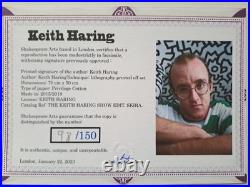 Keith Haring Signed Knokke 87 Certificate