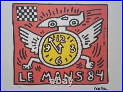Keith Haring Signed Le Mans 84 Certificate