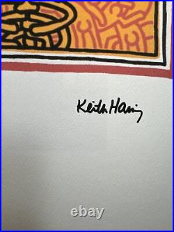 Keith Haring Signed and Numbered Lithograph (Edition of 150) Original Art