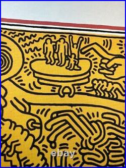 Keith Haring Signed and Numbered Lithograph (Edition of 150) Original Art