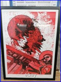 Kevin Tong Transmission Four Silkscreen Art Print 2009 Limited Edition 93/200
