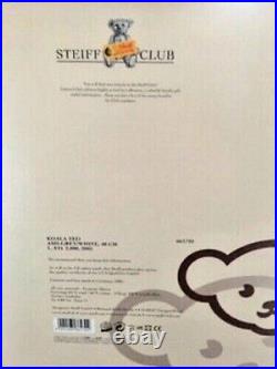 Koala Ted Steiff Limited Edition 2000 pieces 40cm Exclusively for UK & Ireland
