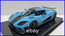 Koenigsegg CCXR 1/18 by VMB Thani Blue Ltd 50 pieces. Not BBR MR Autoart