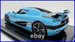 Koenigsegg CCXR 1/18 by VMB Thani Blue Ltd 50 pieces. Not BBR MR Autoart