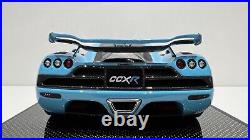 Koenigsegg CCXR 1/18 by VMB Thani Blue Ltd 50 pieces. Not BBR MR Autoart