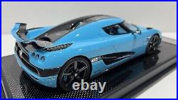Koenigsegg CCXR 1/18 by VMB Thani Blue Ltd 50 pieces. Not BBR MR Autoart