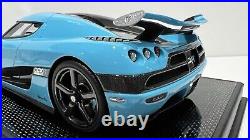 Koenigsegg CCXR 1/18 by VMB Thani Blue Ltd 50 pieces. Not BBR MR Autoart