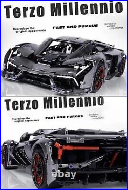 LAMBORGHINI (Fast And Furious) TERZO MILLENIO 3,358 PIECES LIMITED EDITION
