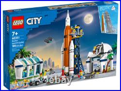 LEGO City Rocket Launch Centre NASA 60351 Inspired Space Toy -1010 Pieces New