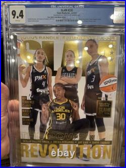 LIMITED EDITION GOLD WMBA CGC, Caitlyn Clark, AMAZING TOPIC Piece? 1/1