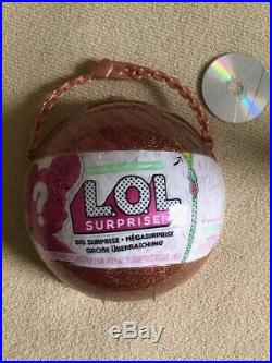 LOL Big Surprise Gold Ball 50 Pieces Surprise Lol Doll Ltd Ed brand new unopened