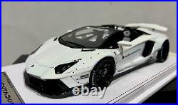 Lamborghini Aventador Liberty Walk Roadster Chameleon White Ltd 50 Pieces