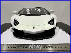 Lamborghini Aventador Liberty Walk Roadster Chameleon White Ltd 50 Pieces
