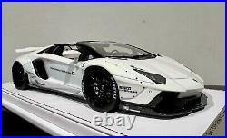Lamborghini Aventador Liberty Walk Roadster Chameleon White Ltd 50 Pieces
