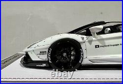 Lamborghini Aventador Liberty Walk Roadster Chameleon White Ltd 50 Pieces