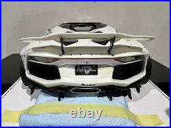 Lamborghini Aventador Liberty Walk Roadster Chameleon White Ltd 50 Pieces