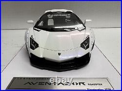 Lamborghini Aventador Liberty Walk Roadster Chameleon White Ltd 50 Pieces