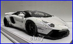 Lamborghini Aventador Liberty Walk Roadster Chameleon White Ltd 50 Pieces