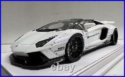 Lamborghini Aventador Liberty Walk Roadster Chameleon White Ltd 50 Pieces