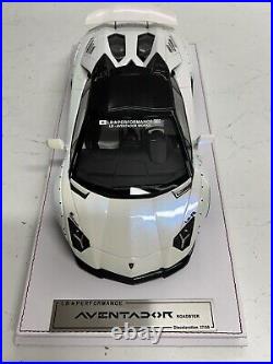 Lamborghini Aventador Liberty Walk Roadster Chameleon White Ltd 50 Pieces