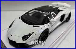 Lamborghini Aventador Liberty Walk Roadster Chameleon White Ltd 50 Pieces