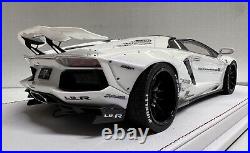 Lamborghini Aventador Liberty Walk Roadster Chameleon White Ltd 50 Pieces