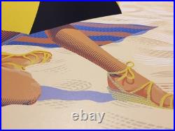 Laurent Durieux, JAWS, Summer Of 75, Lithograph, MIMA Museum, Movie Poster