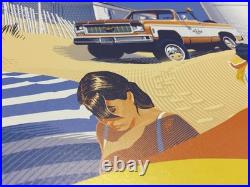 Laurent Durieux, JAWS, Summer Of 75, Lithograph, MIMA Museum, Movie Poster