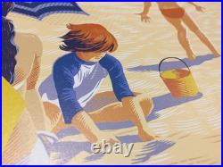 Laurent Durieux, JAWS, Summer Of 75, Lithograph, MIMA Museum, Movie Poster