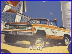 Laurent Durieux, JAWS, Summer Of 75, Lithograph, MIMA Museum, Movie Poster