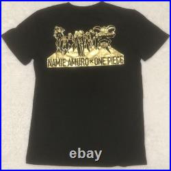 Limited Edition Amuro Namie One Piece Collaboration T-Shirt Live Straw Hat Sweet