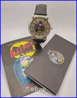 Limited Edition Batman Watch & Tinned Set. Marvel Comics Fossil 1994