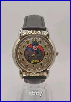 Limited Edition Batman Watch & Tinned Set. Marvel Comics Fossil 1994