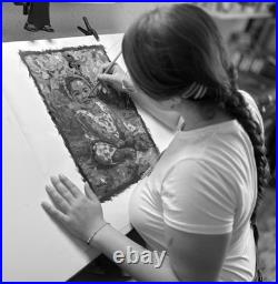 Limited Edition Canvas Print Valentinarte Audrey Hepburn Roman Holiday Art