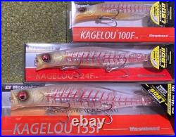 Limited Edition Color Megabass Kagerou #Daydream 3-Piece Set