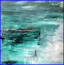 Limited Edition Glicee Print. Sea Art. Abstract. Turquoise